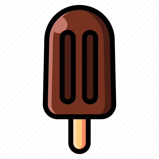 Chocolate, dessert, popsicle, sweet, ice cream icon - Download on Iconfinder