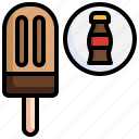 cola, ice, cream, taste, fruit, cup, stick, sweets