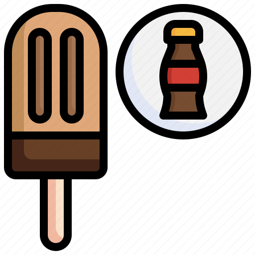 Cola, ice, cream, taste, fruit, cup, stick icon - Download on Iconfinder