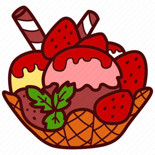 Icecream, summer, dessert, gastronomy, ice cream, ice, sweet icon - Download on Iconfinder