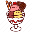 icecream, summer, dessert, cold, gastronomy, ice cream, ice, cream