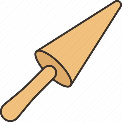 Cone, roller, waffle, maker, kitchen icon - Download on Iconfinder