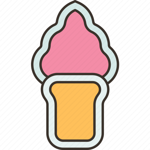 Ice, cream, shop, neon, sign icon - Download on Iconfinder