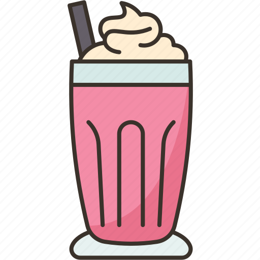 Milkshake, drinks, vanilla, beverage, refreshment icon - Download on Iconfinder