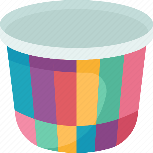 Cup, paper, ice, cream, container icon - Download on Iconfinder