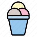 ice cream, ice cream shop, food and restaurant, desert, sweet
