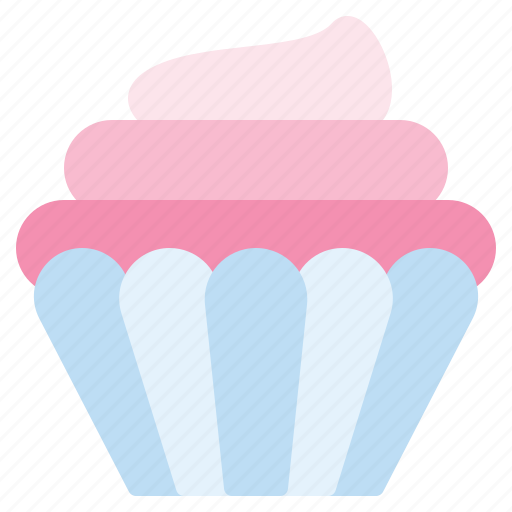Cupcake, ice cream shop, ice cream, food and restaurant, desert, sweet icon - Download on Iconfinder