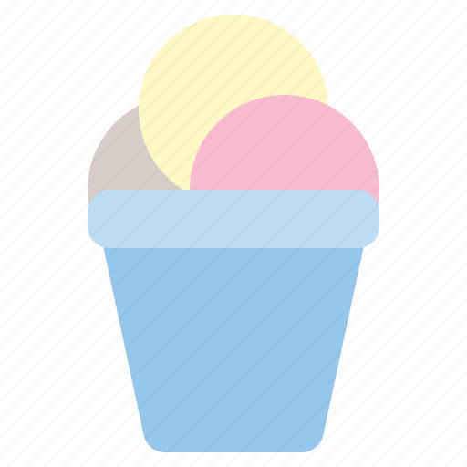 Ice cream, ice cream shop, food and restaurant, desert, sweet icon - Download on Iconfinder