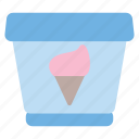 ice cream cup, ice cream shop, ice cream, food and restaurant, desert, sweet