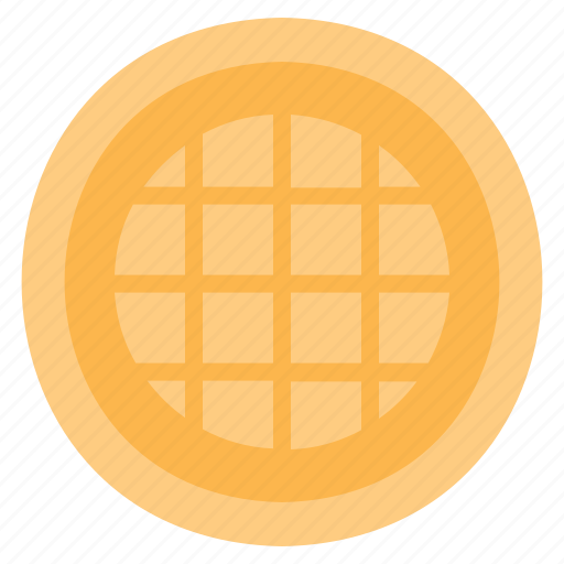 Waffle, ice cream shop, ice cream, food and restaurant, desert, sweet icon - Download on Iconfinder