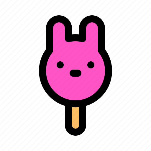 Food, ice cream, ice pop, rabbit, sweets icon - Download on Iconfinder