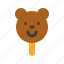 bear, food, ice cream, ice pop, summer, sweets 