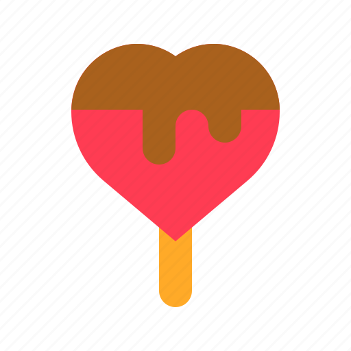 Food, heart, ice cream, ice pop, summer, sweets icon - Download on Iconfinder