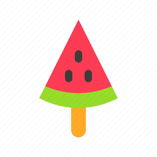Food, ice cream, ice pop, summer, sweets, watermelon icon - Download on Iconfinder