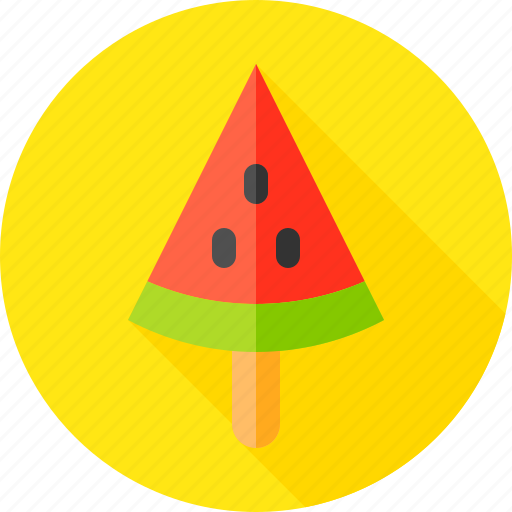Food, ice cream, ice pop, summer, sweets, watermelon icon - Download on Iconfinder