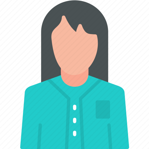 Woman, female, girl, head, people, profile, user icon - Download on Iconfinder
