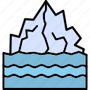 iceberg, ice, glacier, antarctica, polar
