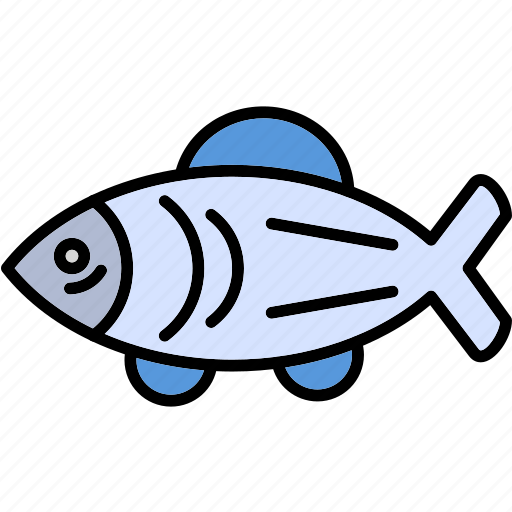 Salmon, fish, fishing, fishy, food, sockeye icon - Download on Iconfinder