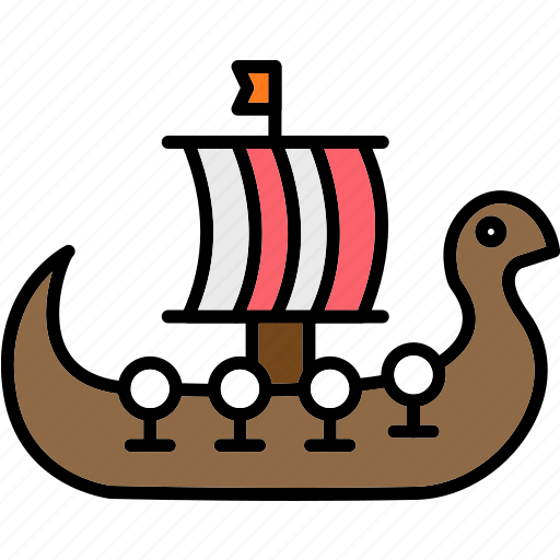 Viking, ship, civilization, country, culture, drakkar icon - Download on Iconfinder