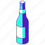 beer, bottle, isometric, drink, beverage, alcohol 