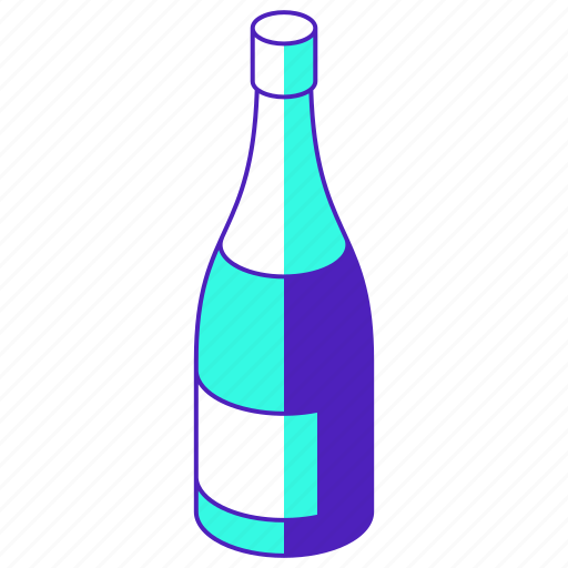 Champagne, bottle, wine, alcohol, party, celebration icon - Download on Iconfinder