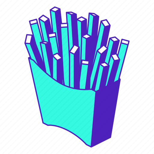 Fries, french, potato, fast, food, snack icon - Download on Iconfinder