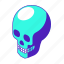 skull, death, danger, skeleton, spooky 
