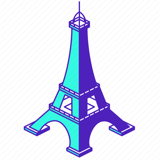 Eiffel, tower, paris, france, landmark icon - Download on Iconfinder