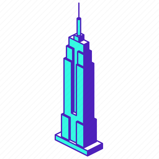 Empire, state, building, skyscraper, new york icon - Download on Iconfinder