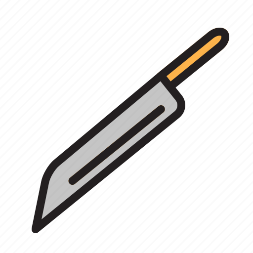 Knife, sharp, utensil, dishware, cook icon - Download on Iconfinder