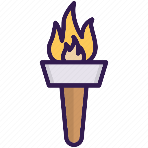 Burn, fire, flame, olympic, olympic games, sport icon - Download on Iconfinder