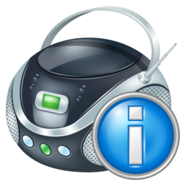 Boombox, info icon - Free download on Iconfinder