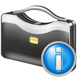 Briefcase, info icon - Free download on Iconfinder