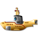 submarine, yellow