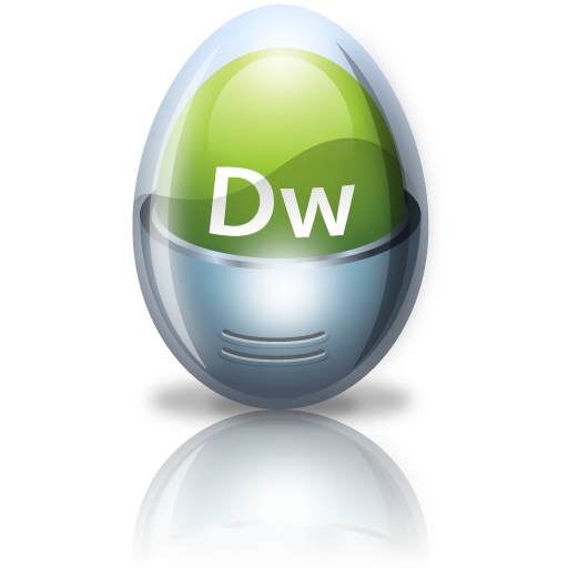Adobe, dreamweaver, egg icon - Free download on Iconfinder