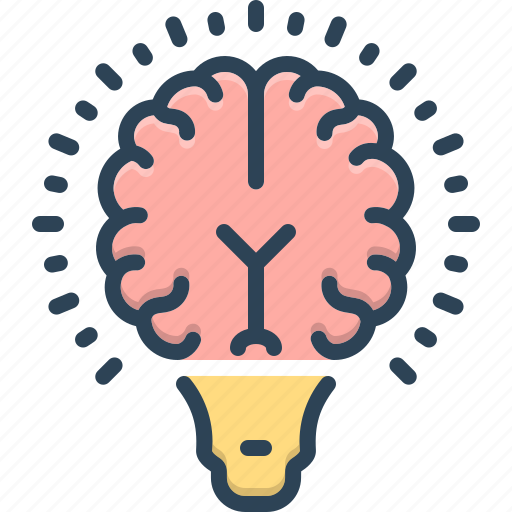 Idea brain, solution, light bulb, idea, creativity, brainstorm, memory power icon - Download on Iconfinder