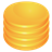 database, orange 