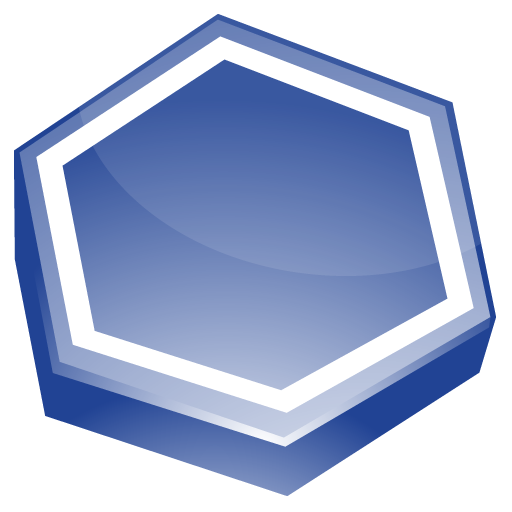 Area, blue icon - Free download on Iconfinder