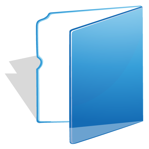 Blue, folder icon - Free download on Iconfinder