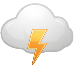 Cloud, lightning icon - Free download on Iconfinder