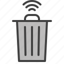 can, internet of things, bin, trash, smart city