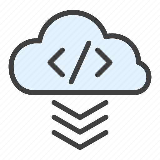Development, code, cloud, download, storage icon - Download on Iconfinder
