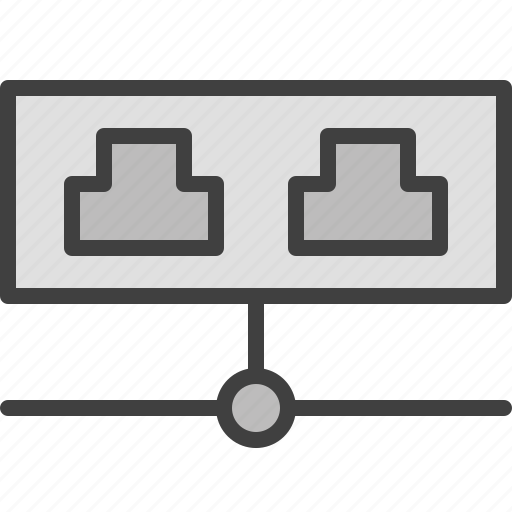 Port, internet, socket, protocol, lan icon - Download on Iconfinder
