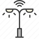 city, lantern, smart, lighting, industrial internet of things