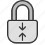 lock, padlock, smart, iot, security 