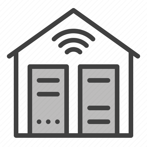 Server room, room, iot, hosting, data center, server, data network icon - Download on Iconfinder
