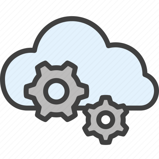 Cloud computing, cloud, settings, iot, storage icon - Download on Iconfinder