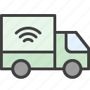 truck, car, delivery, iot, tracking