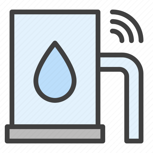 Water utility, water tank, tank, water storage, water, iiot icon - Download on Iconfinder
