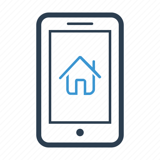Home loan, mobile, rent icon - Download on Iconfinder